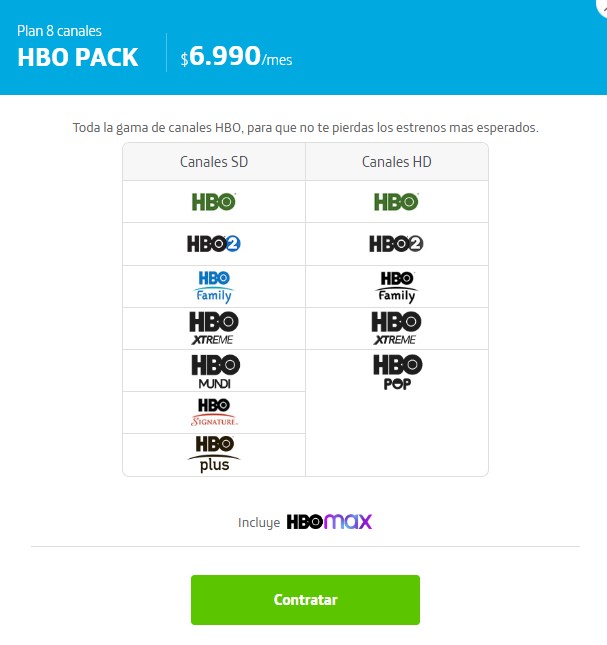 HBO Pack