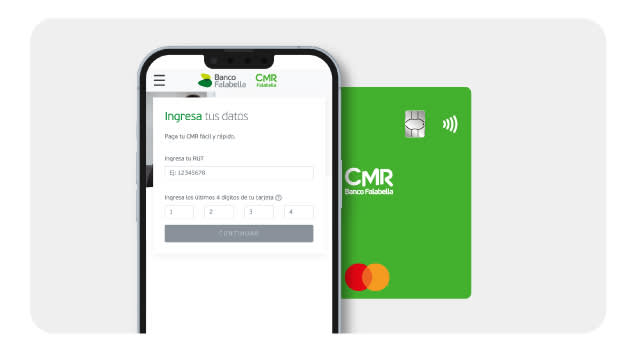Cómo pagar CMR con RUT o sin clave: pago online tarjeta CMR Falabella
